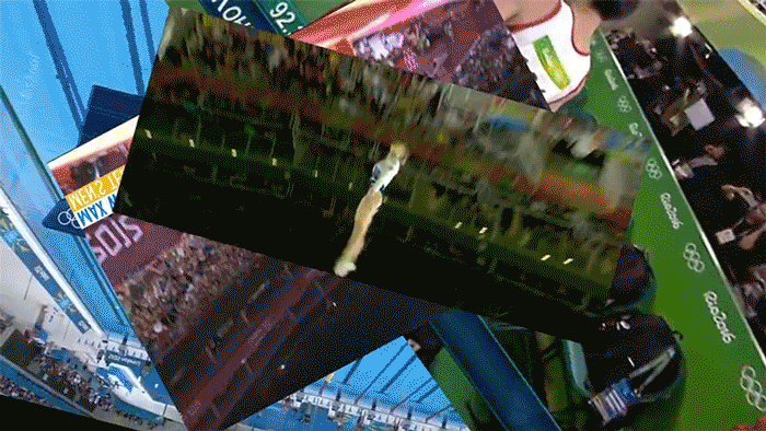 Dive Into a Never-Ending Sequence of Jumps and Tucks in an Olympic-Games Compilation