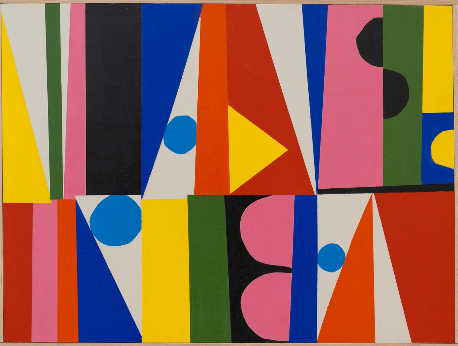 a colorful abstract painting
