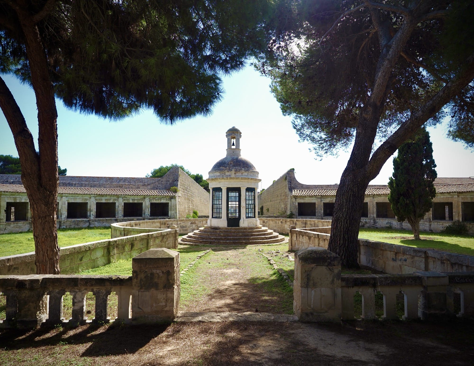 an 18th-century Spanish quarantine structure