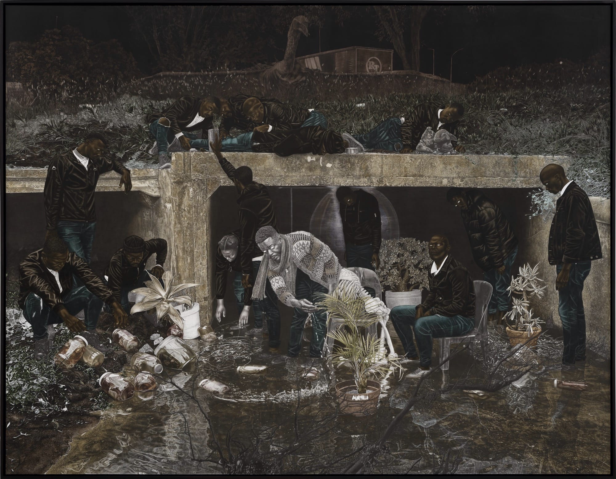 An otherworldly painting Cinga Samson